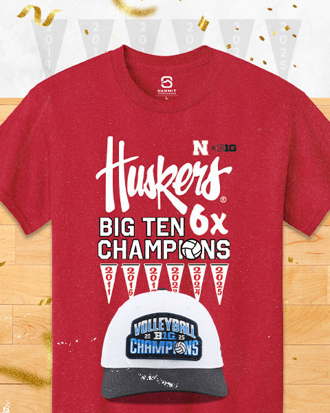 251120 big ten carousel 480x600 volleyball season champions nebraska cornhuskers